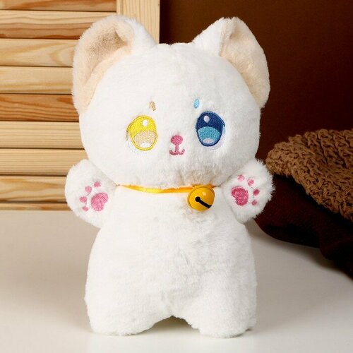 Мягкая игрушка «Кот», 23 см, цвет белый мягкая игрушка gulliver кот хулиган 23 см 51 т78045а