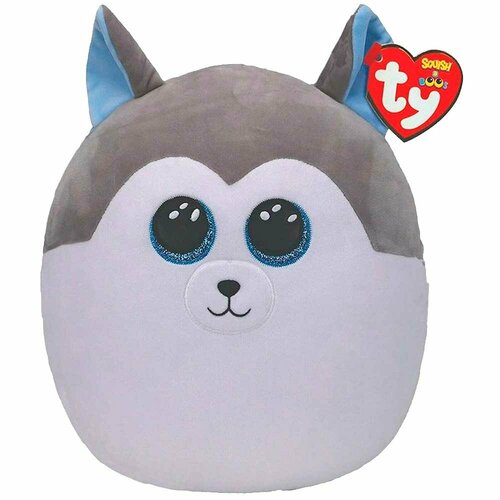 TY Мягкая игрушка-сквиш Слаш хаски 35 см 39193 с 3 лет 15cm ty beanie boos big eyes reversible ghost black cat bat spider monster mummy plushie doll toys child birthday halloween gift