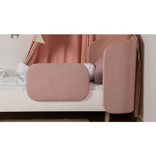 Мягкий бортик Twiggy (Твигги) розовый кровать детская 080 180 овал twiggy твигги бежевая