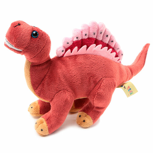 фото Мягкая игрушка спинозавр мэлвин devik 29 см