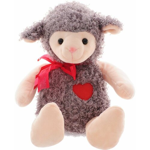фото Мягкая игрушка magic bear toys овечка цвет серый 26 см