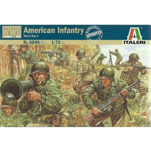 Набор фигурок 6046ИТ Солдатики American Infantry (WWII) 5426soga wurttemberg infantry officer 1812 year