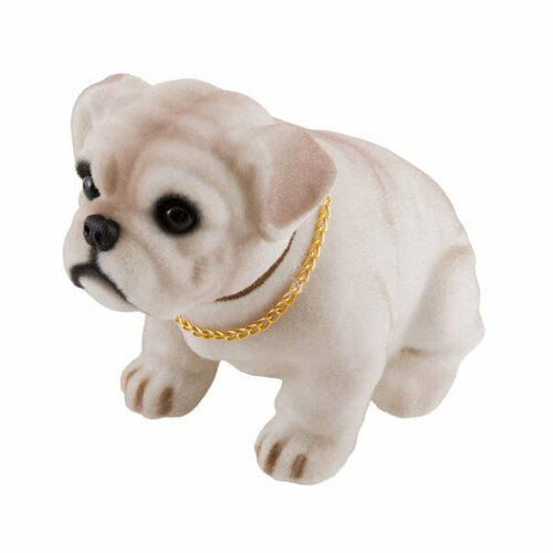 Игрушка Собака кивающая с освежителем бульдог лимон Skyway 1410₽