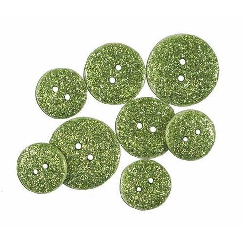 Набор пуговиц Glitter Buttons (7 шт, от 16 до 24 мм) / Blumenthal Lansing, артикул 550001457