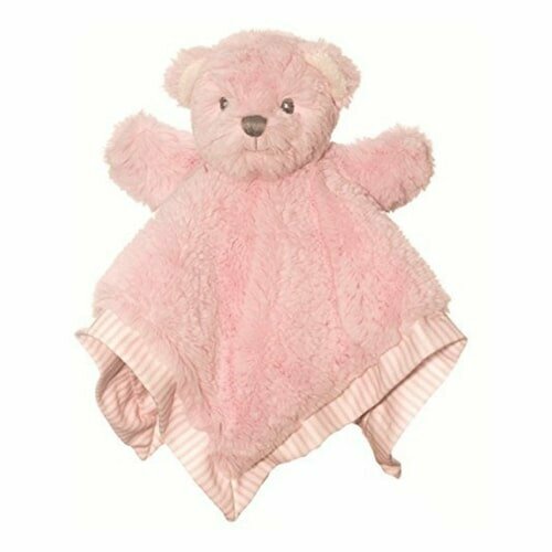 oldland nicholas big bear hug Мягкая игрушка Suki Hug-a-Boo Pink Bear Finger Puppet with Blankie (Зуки Кукла-перчатка Мишка Hug-a-Boo Розовый с Одеяльцем)