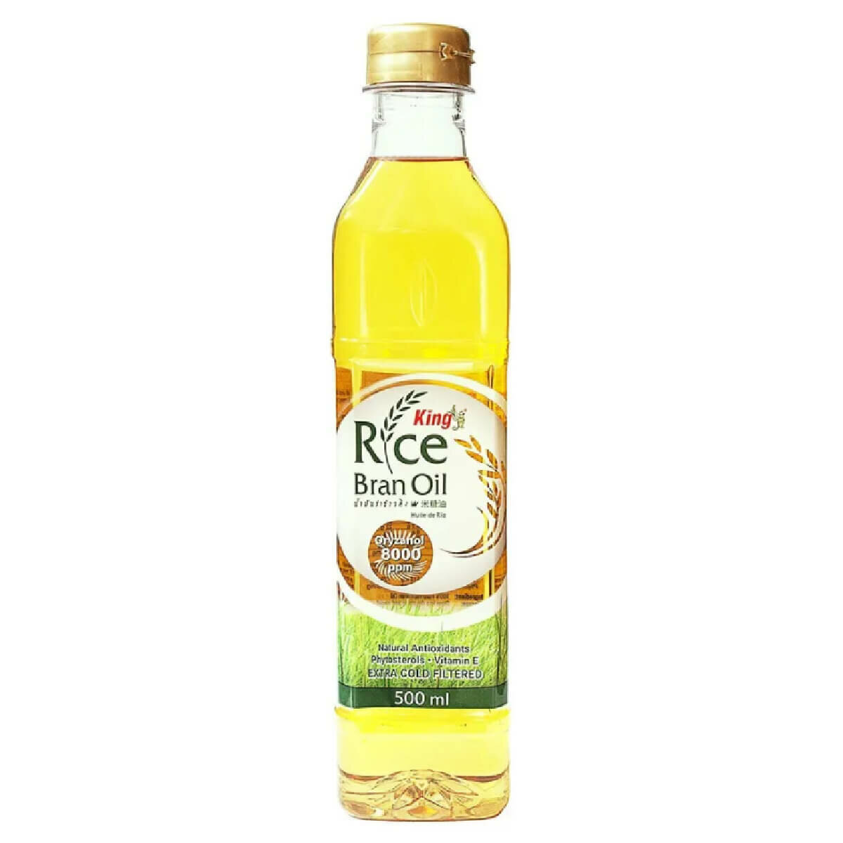 King Rice Bran Oil Масло рисовых отрубей, 500 мл, King Rice Bran Oil