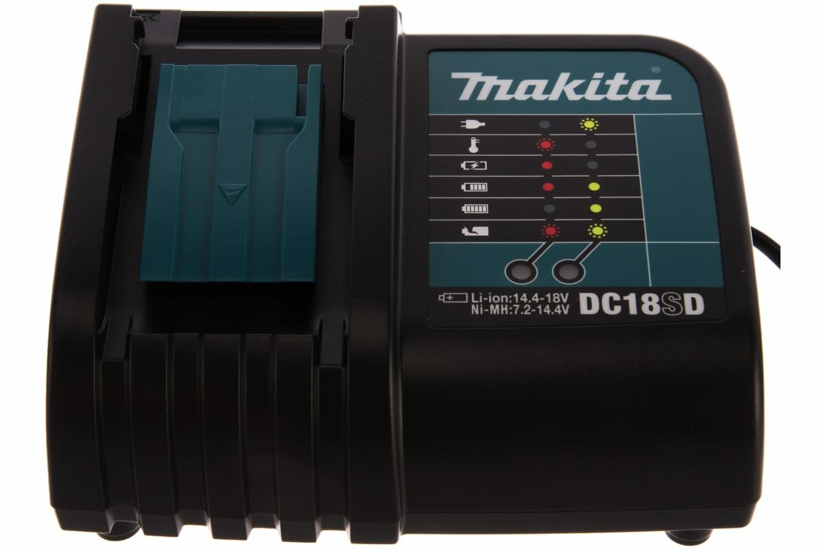 Устройство зарядное MAKITA DC18SD 7.2-18 В - фото №4