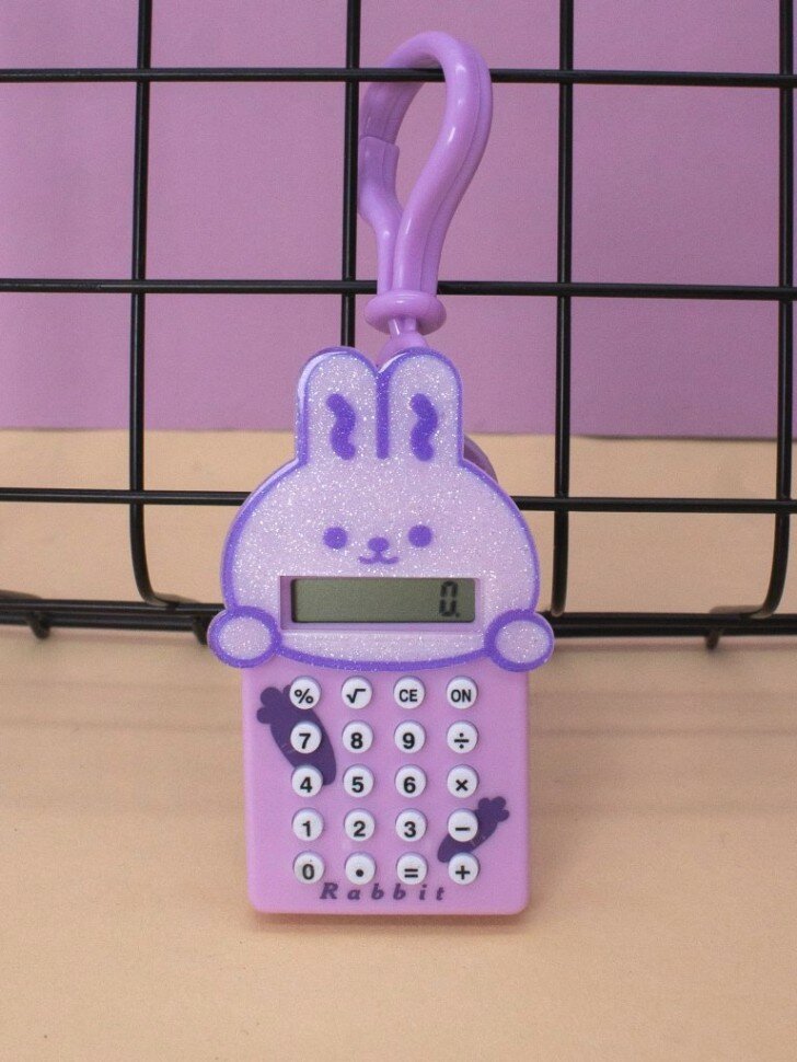 Брелок-калькулятор "Rabbit" purple