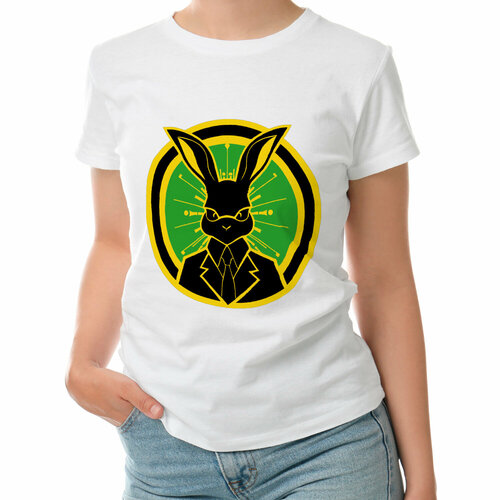 фото Футболка roly, размер s, белый