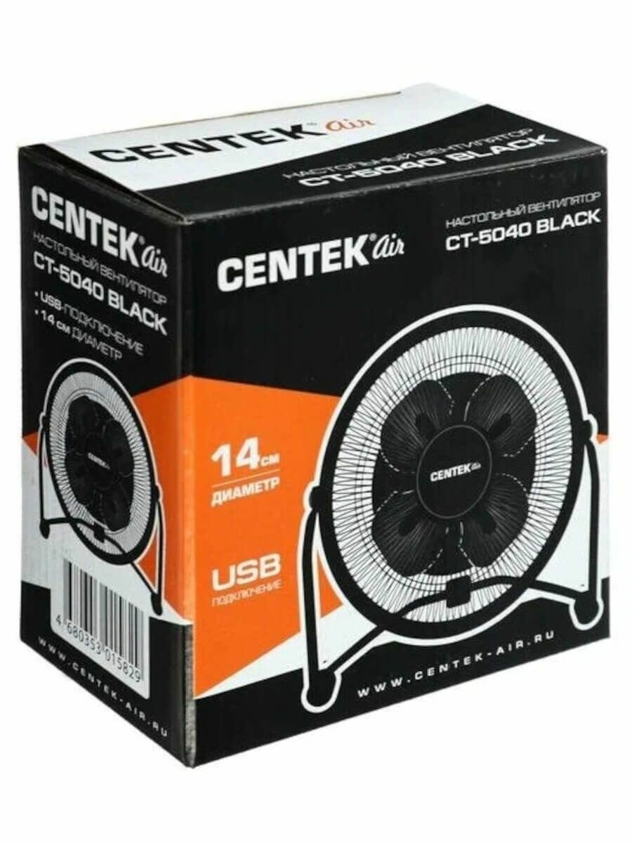 Вентилятор Centek CT-5040 настольный 14см Centek Air - фото №14