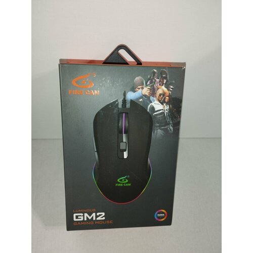 Мышь проводная игровая для компьютера GM 2 Luminous Gaming mouse 100000₽
