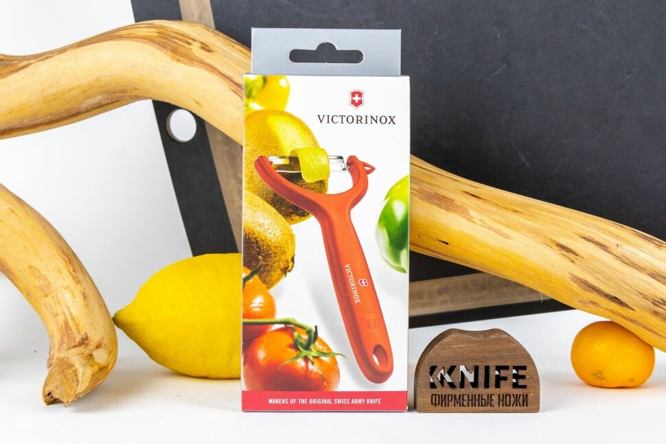 Овощечистка для овощей и фруктов Victorinox Tomato and Kiwi (7.6079.1) - фотография № 20