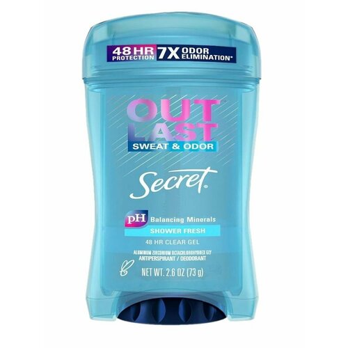 Outlast - прозрачный дезодорант-гель от SECRET secret прозрачный дезодорант гель защита на 48 часов роза 74 г 2 6 унции