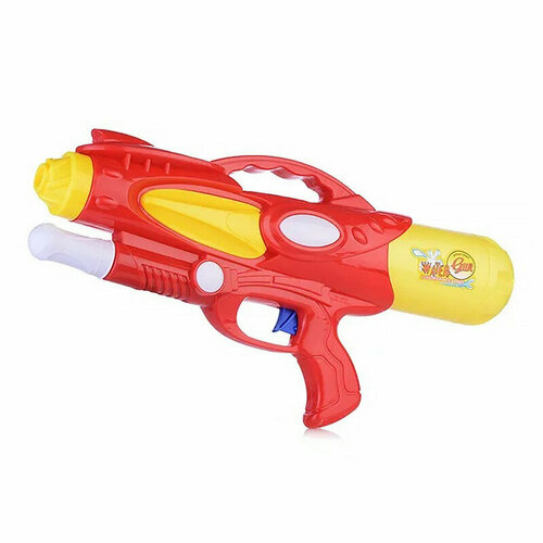 Водный бластер с помпой «Water Gun» 46 см, цвет красный M812L-1 оружие водное меч aquatek yl026пц yulu