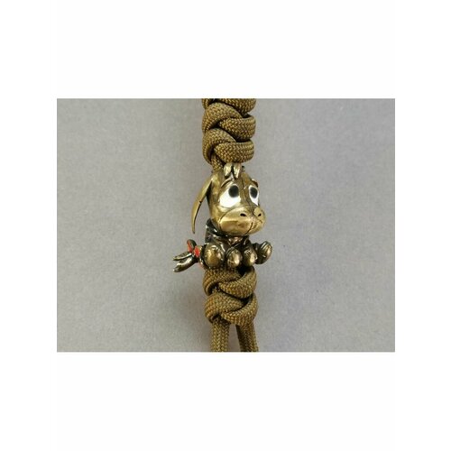 Бусина Ослик Иа-Иа (эмаль) Бронзовый На браслет