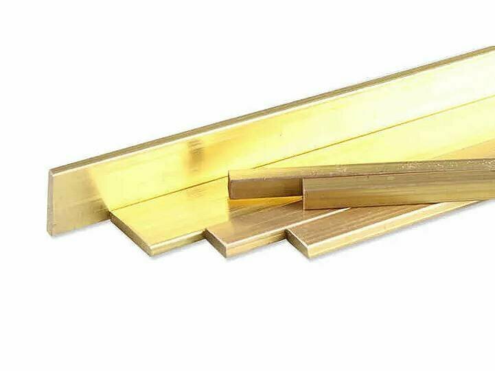 Полоска латунная 25х1.6 мм, 1 шт