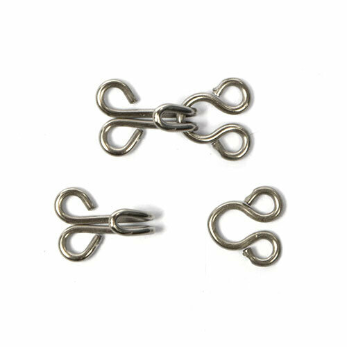 Крючки пришивные ВОС С-118 цв. никель уп. 50шт