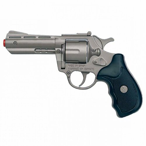 Револьвер игрушечный Gonher 33/0 Police детский игрушечный полицейский 8 пистонов (металл)