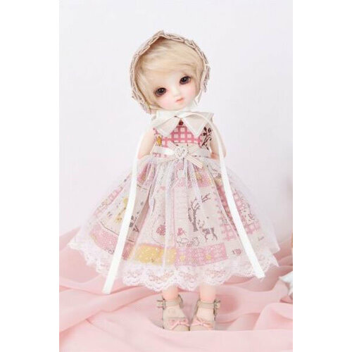 Розовый комплект Luts Nut Cracker Ver.3 Pink (Щелкунчик для кукол БЖД Латс 26 см) uncle 70cm 1 3 bjd sd17 sd13 wood chair stool wooden furniture dollfie eid dream mid dk luts soom dod dollmore luts aod dz dd af