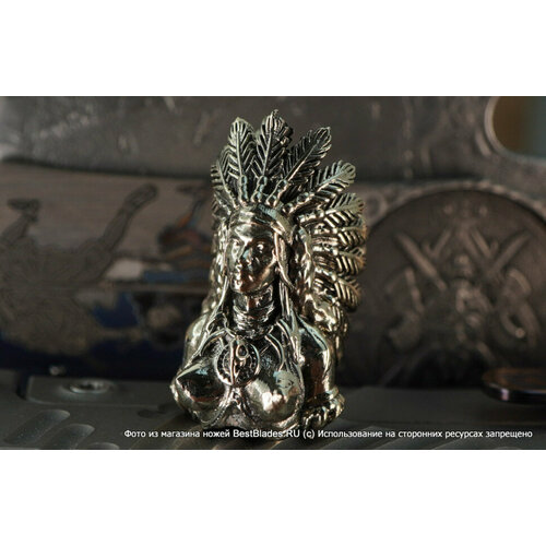 Бусина Rusband Амазонка (нейзильбер)