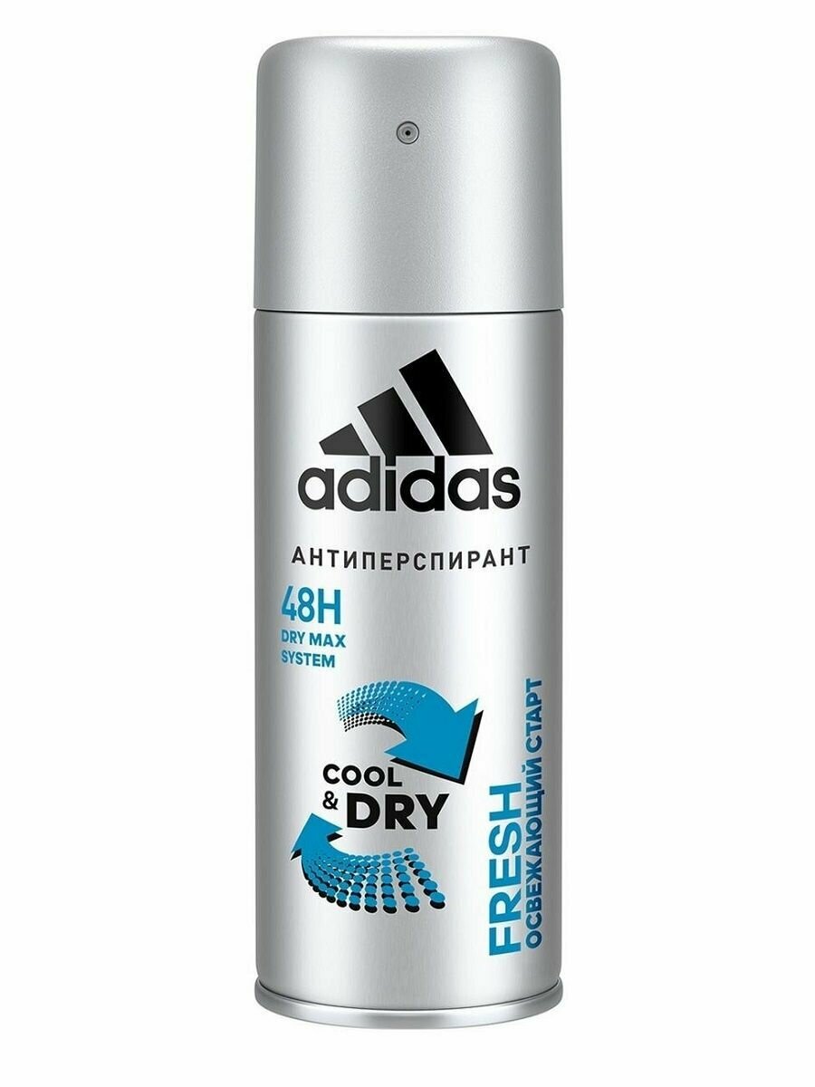 Дезодорант-антиперспирант Adidas Cool&Dry Fresh мужской аэрозоль, 150 мл