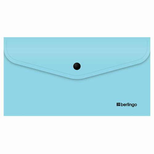 Папка-конверт на кнопке Berlingo Instinct С6, 200мкм, аквамарин, 24 штук, 352643 папка конверт на кнопке berlingo instinct с6 180мкм аквамарин 300426