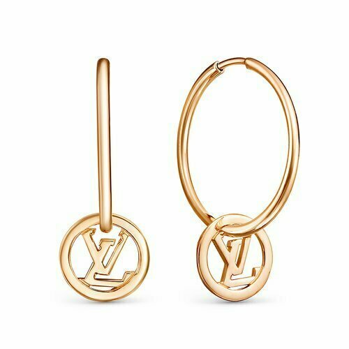 Серьги Del'ta, золото, 585 проба