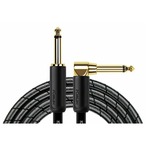 Kirlin IWB-202BEGL 6M BM кабель инструментальный Разъемы: 1/4 прямой моноджек 1/4 угловой мон