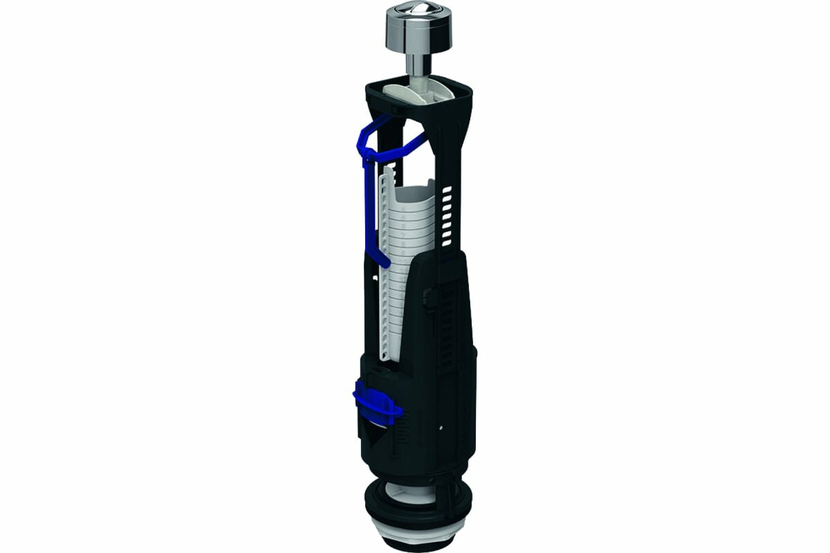 Смывная клавиша Geberit 136.909.21.2 Impuls Basic 240 Смывной механизм двойной смыв хром/черный