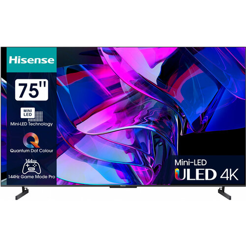 Телевизор QLED Hisense 75 75U7KQ 65 телевизор hisense 65u8hq 2022 qled mini led темно серый