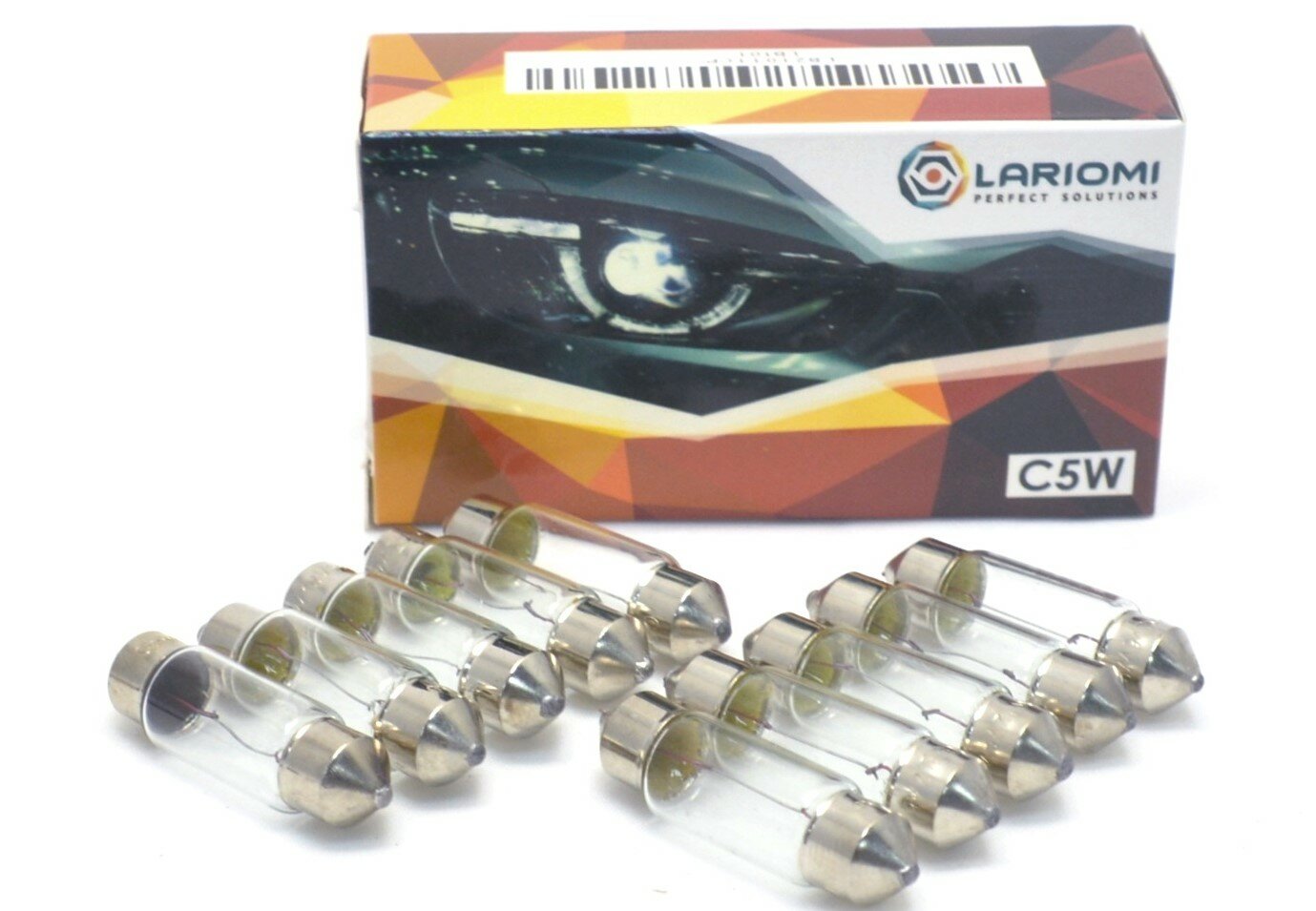 Lariomi лампа накаливания c5w 12v 5w sv8.5 lb21011cp, 1шт