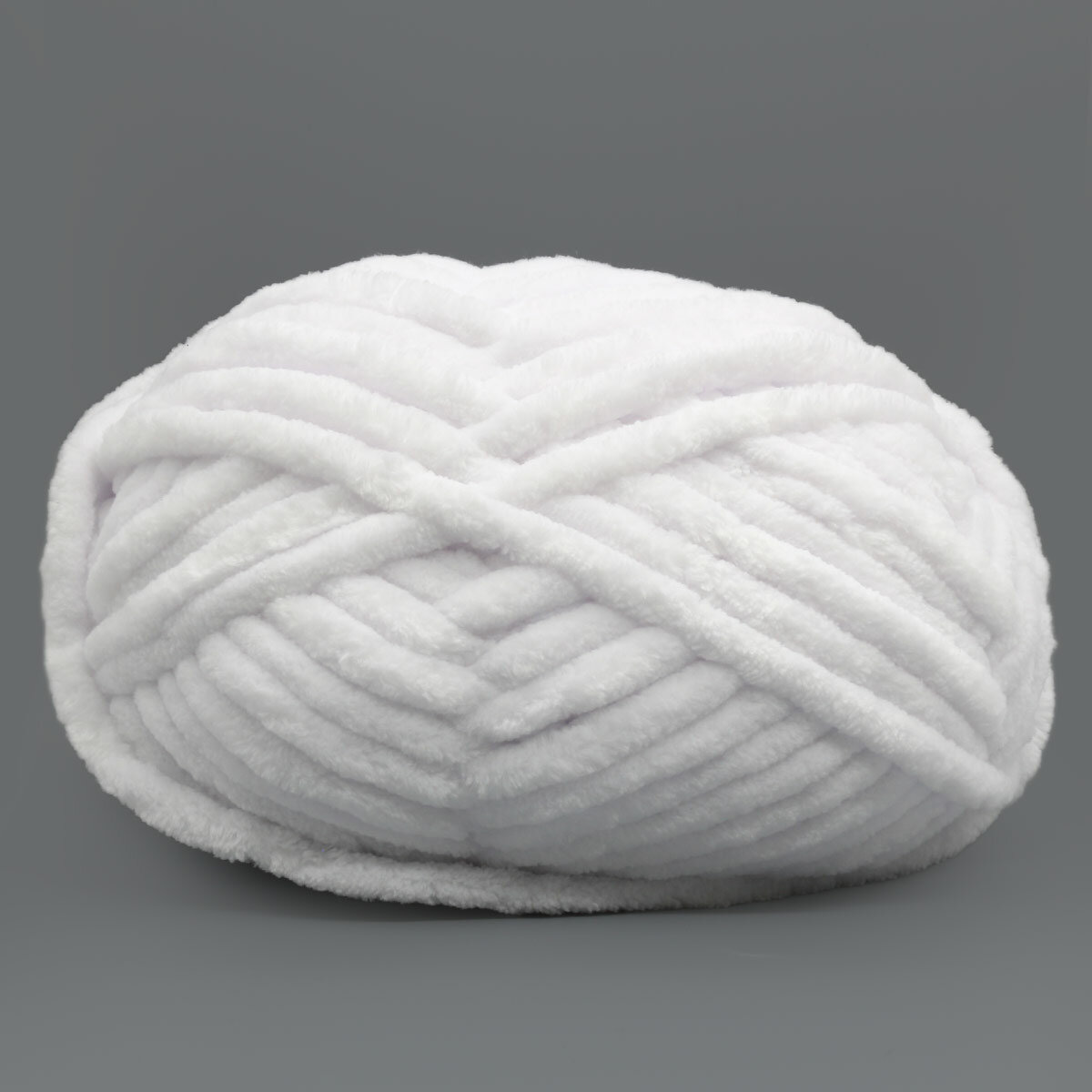 Пряжа для вязания YarnArt 'Dolce Maxi' 200гр 70м (100% микрополиэстер) (741 белый), 2 мотка