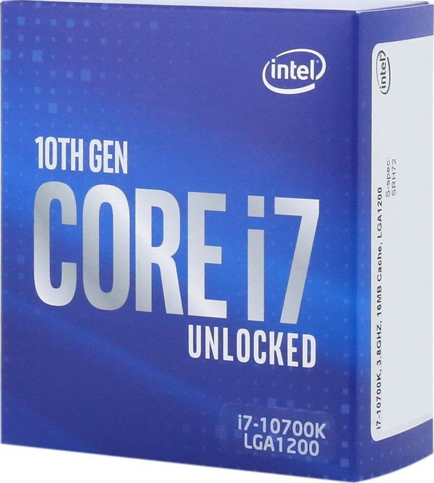 Процессор INTEL Core i7 10700K, LGA 1200, BOX (без кулера) - фото №8
