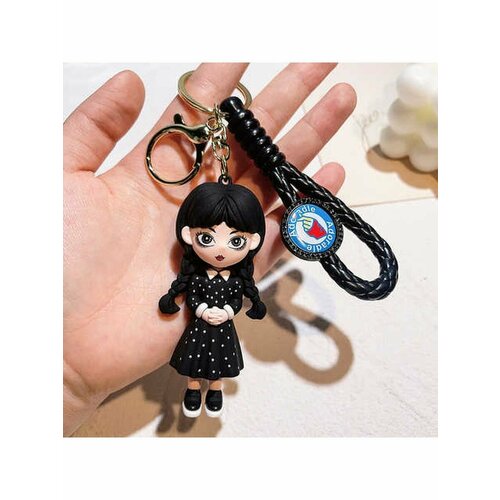 Брелок Eva Toys, матовая фактура, Infiniti, черный