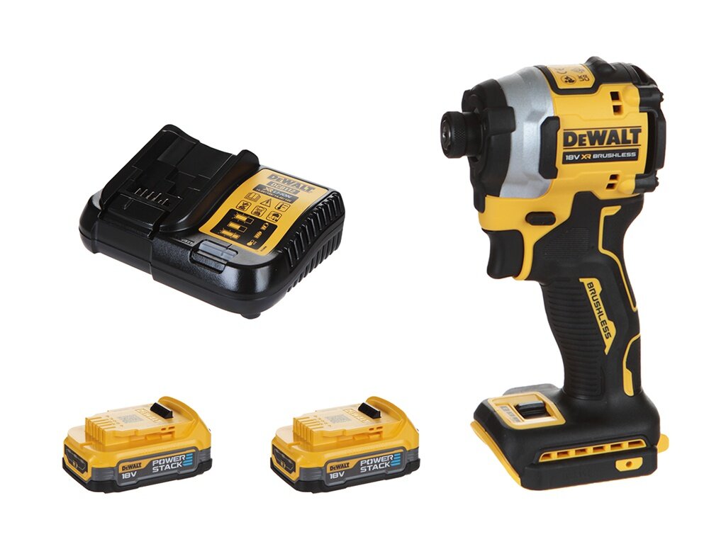 DeWalt DCF850E2T-QW Ударный гайковерт + 2 батареи Powerstack + ЗУ - фотография № 4