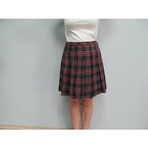 фото Школьная юбка классики, размер 44, мультиколор