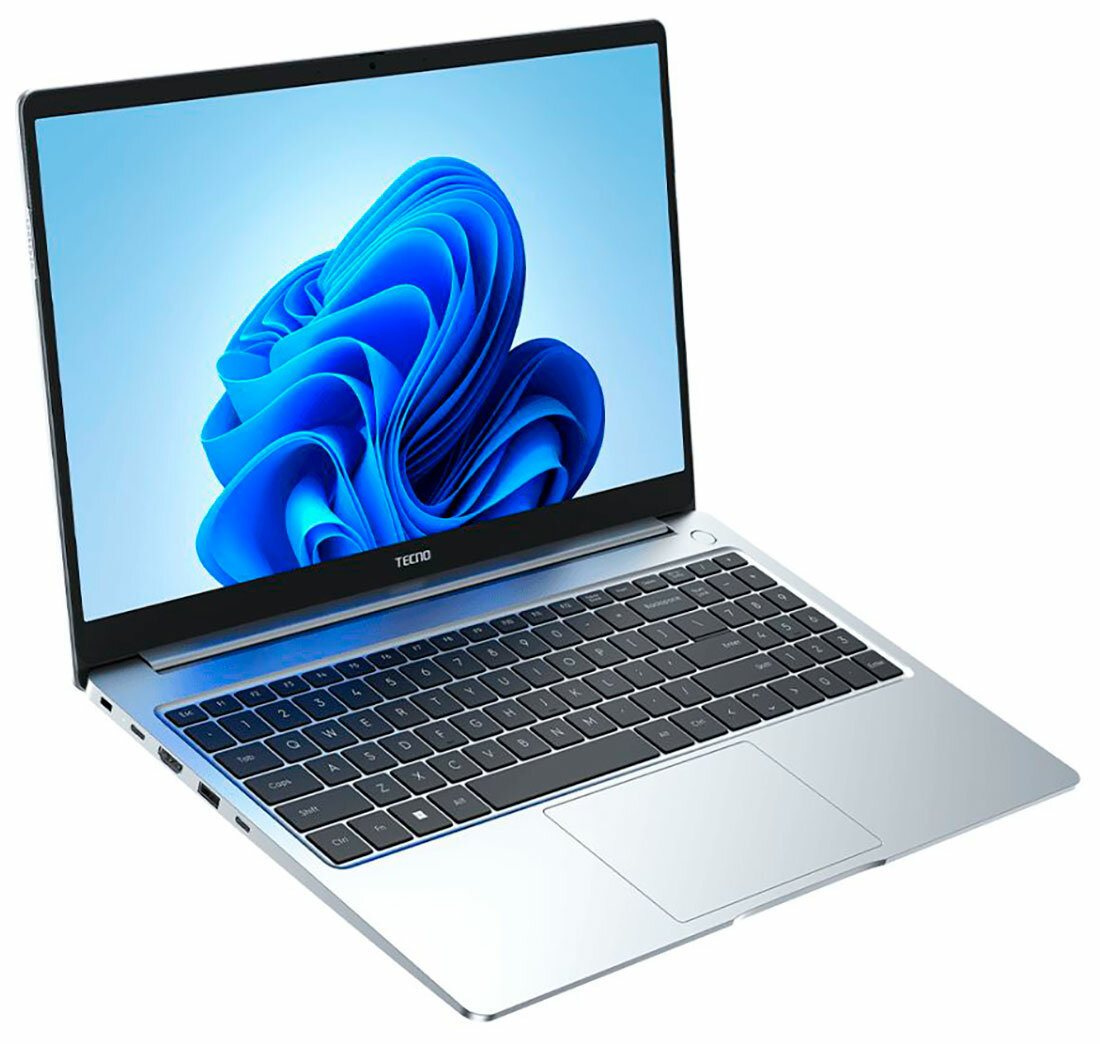 Ноутбук Tecno Ноутбук Tecno MegaBook-T1 i5 16/512G Silver Win11 14.1" (T1 i5 16+512 Silver Win11 14.1) - фото №9