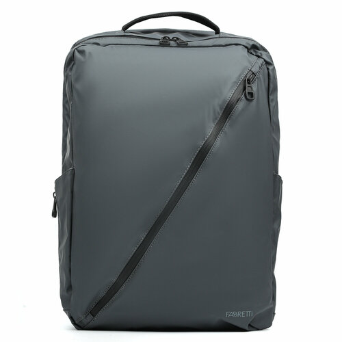 Рюкзак FABRETTI Y3198-3, фактура гладкая, серый