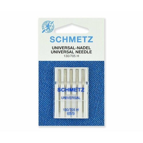 иглы schmetz двойные стандартные 100 8 0 1 шт Иглы Schmetz стандартные №65, 5 шт.