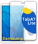 Защитное противоударное стекло для планшета Samsung Galaxy Tab A7 Lite / Полноэк...