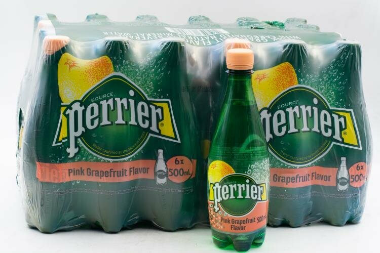 Вода Perrier / Перье 0.5 Грейпфрут литра, газ, пэт, 24 шт. - фотография № 5