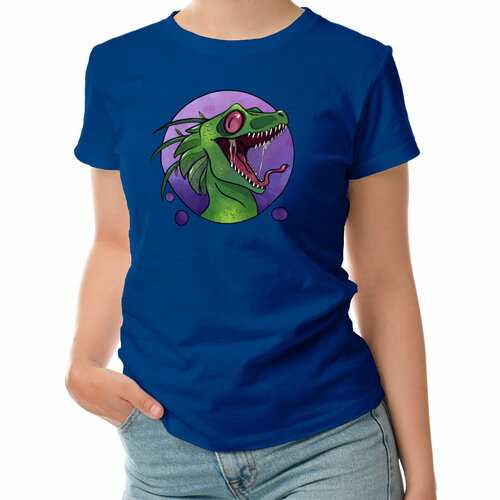 фото Футболка roly, размер l, синий