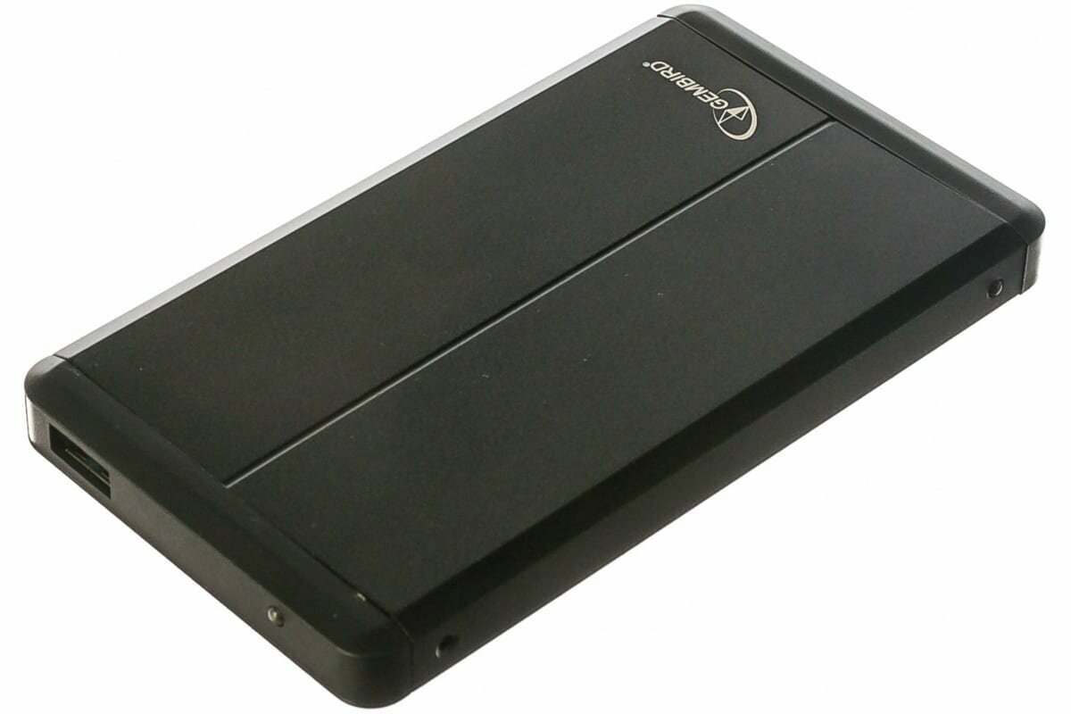 GEMBIRD (13046) EE2-U3S-2 внешний корпус 2.5", черный, USB 3.0, SATA, металл - фотография № 13