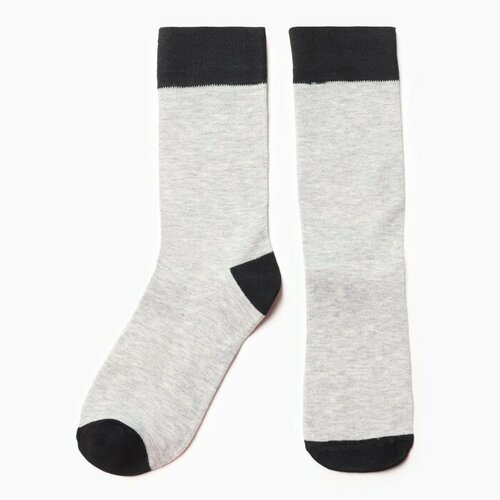 Носки OEMEN, размер 39/40, черный, серый носки oemen размер 39 40 серый
