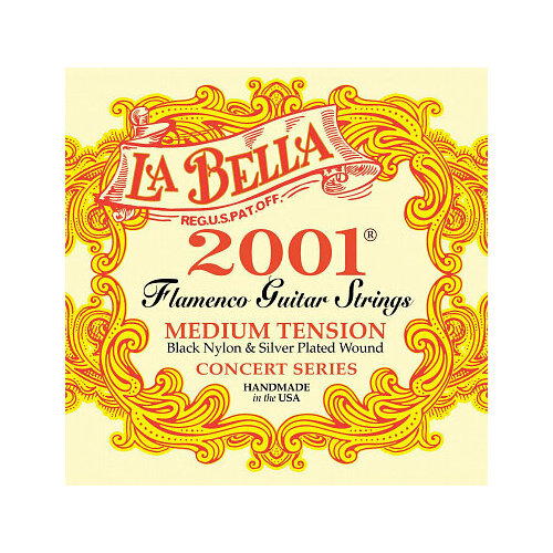 струны для классической гитары la bella 2001fh flamenco hard La Bella 2001 FLAMENCO Hard Струны для классической гитары