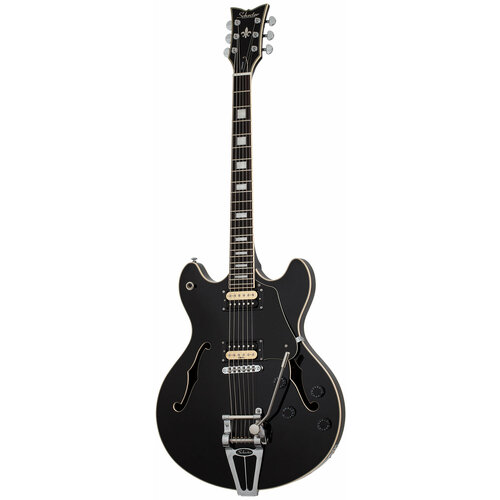 Полуакустика SCHECTER CORSAIR G. BLACK schecter omen 7 g black гитара электрическая 7 струн