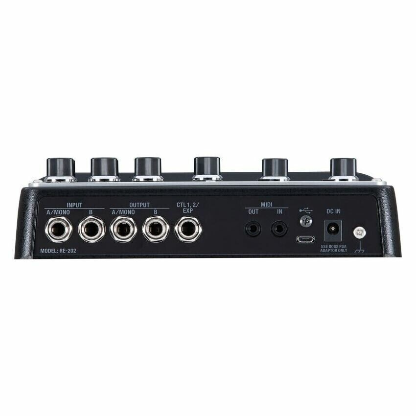 Педаль эффектов для гитары Boss RE-202, delay/reverb, 4 пресета — фото 1