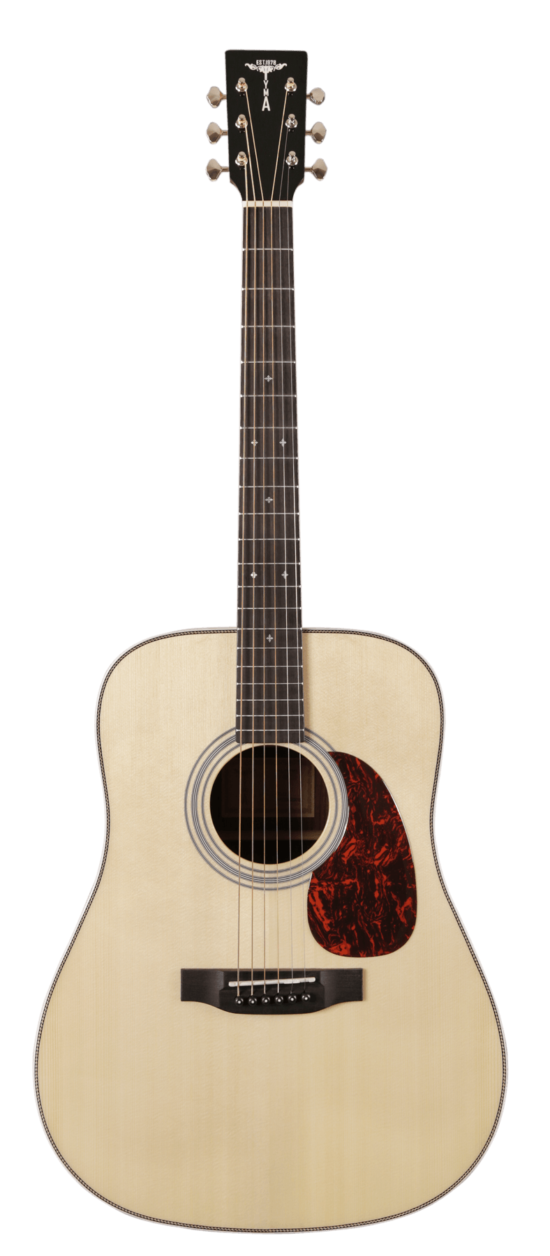 Гитара акустическая шестиструнная Tyma TD-12 Dreadnought Natural с чехлом, Tyma Guitars (Тайма)