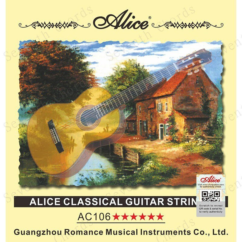 Alice AC106-H-1 - струнa гитарная №1, нейлон