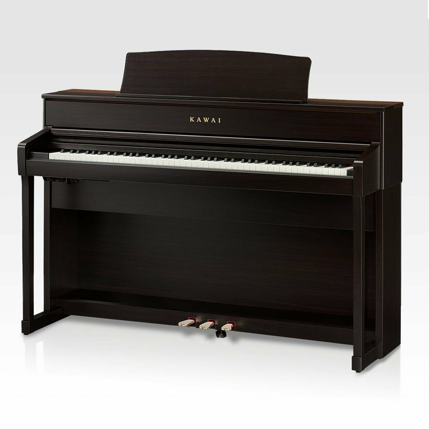 Kawai ca701 r цифровое пианино с банкеткой, 88 клавиш, механика gfiii, 256 полифония, 96 тембров